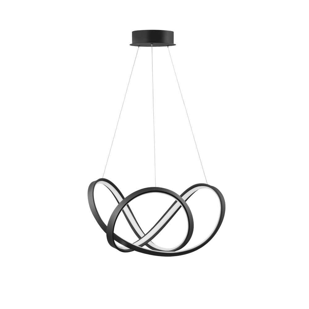 Design hanglamp Apus zwart Ø 55cm Lyora 5212017419798