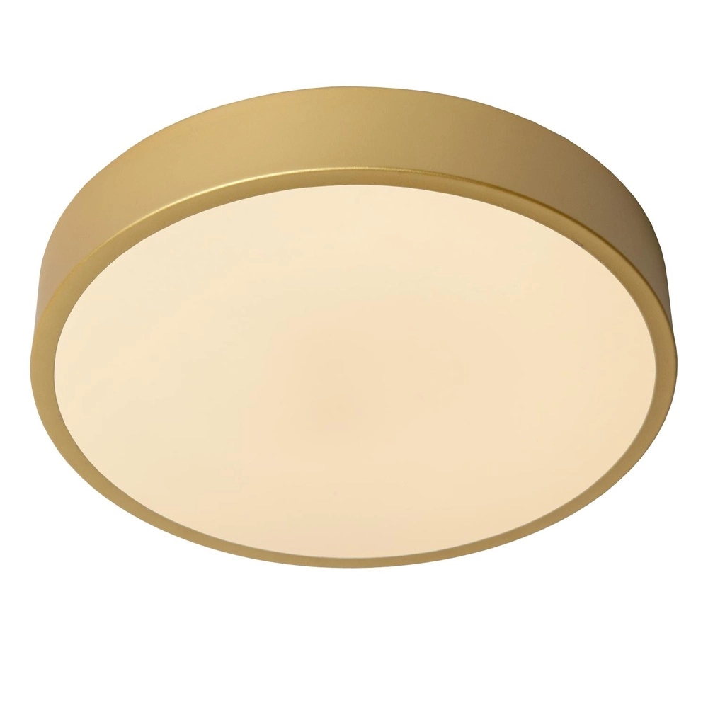 Plafonniere Unar Ø 30cm - 2700K - goud Lucide 5411212791863