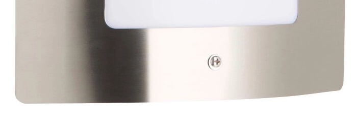 RVS muurlamp Todd Brilliant 4004353078507