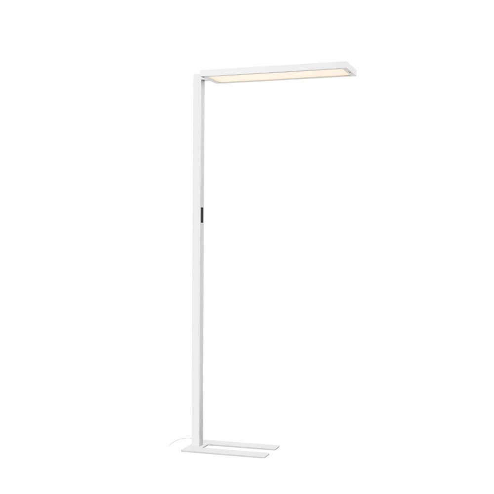 Led kantoor vloerlamp Worklight Pro wit - enkel