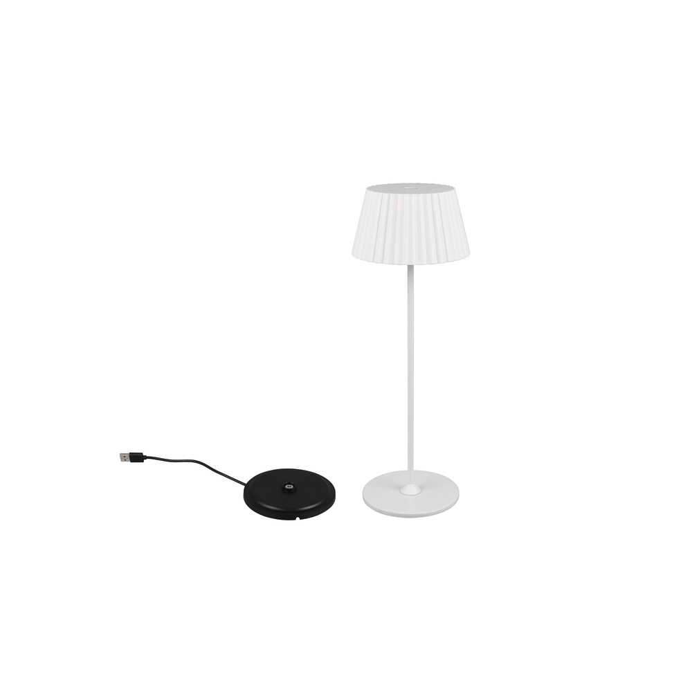 Tafellampje Suarez wit Trio 4017807601701