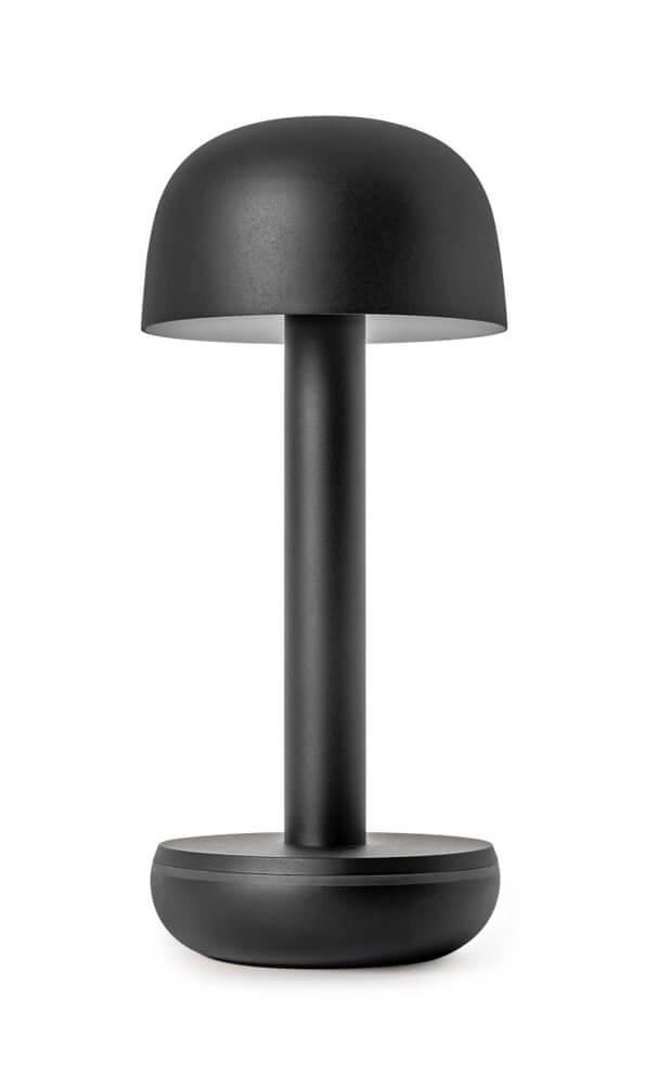 Oplaadbare tafellamp Two black
