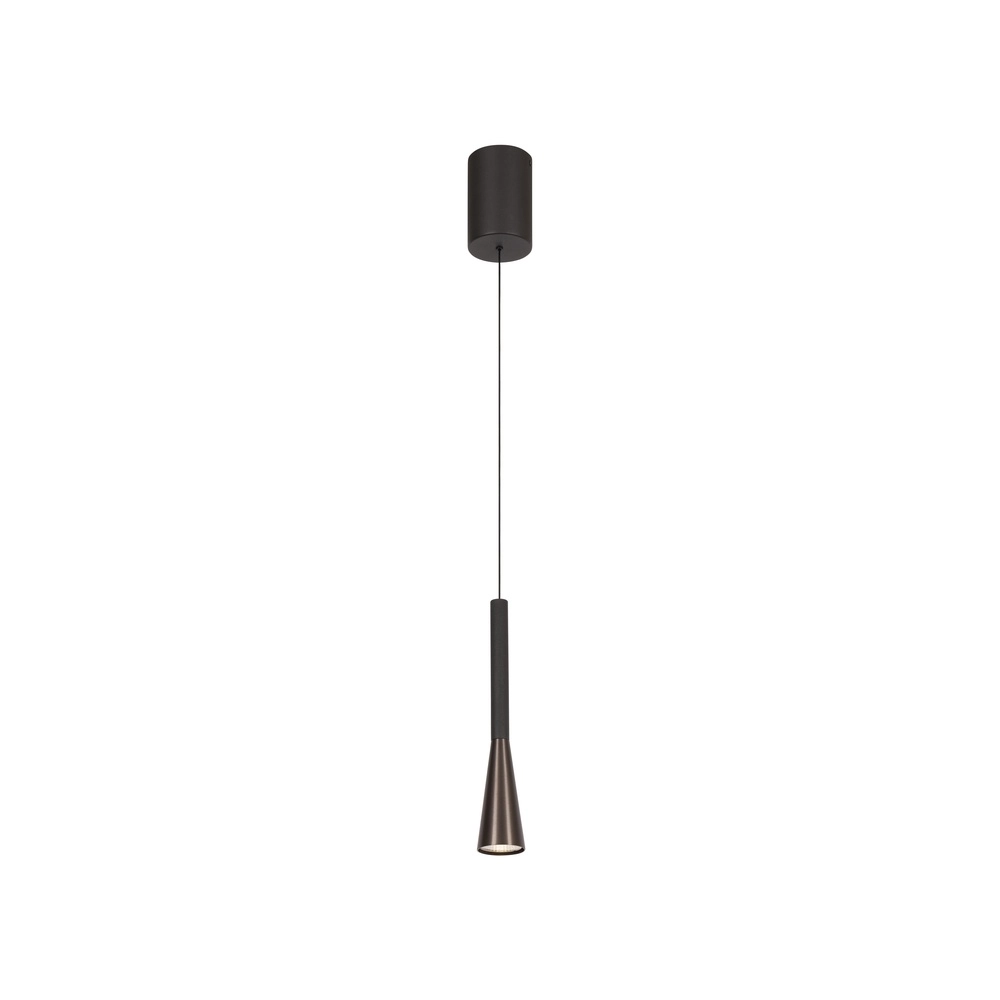 Design hanglamp Joakim 1-lichts koffie bruin
