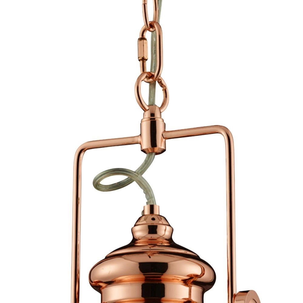 Koperen hanglamp Industrial Pendants Ø 31cm Searchlight 5053423043470