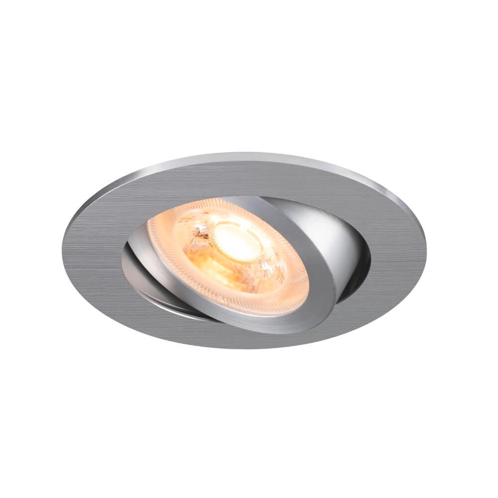 Inbouwspot New Tria 68 rond - aluminium - GU10 Inbouwspot New Tria 68 rond - aluminium - GU10