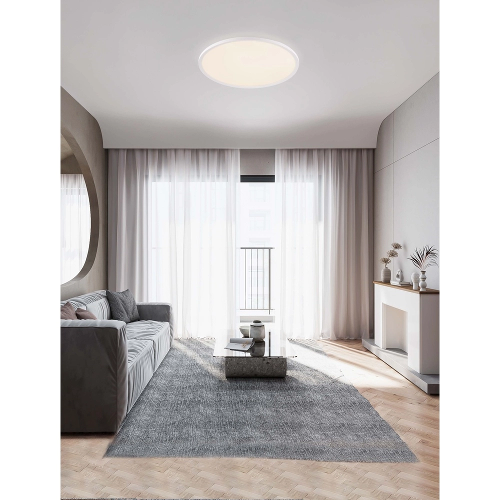 Plafonniere Aoton wit Ø 60cm Plafonniere Aoton wit Ø 60cm