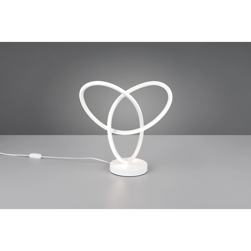 Tafellamp Lando design wit Trio 4017807656503