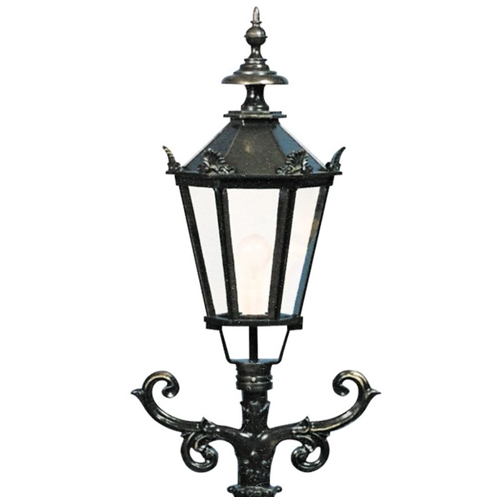 Nostalgische buiten lantaarn De Beets zwart KS Verlichting 8714732070348