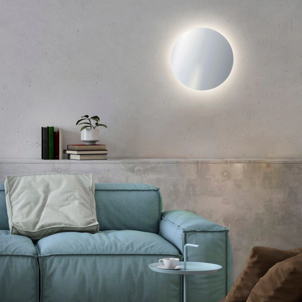 Design wandlamp Akku Puntua Ø 25cm chroom Paul Neuhaus 4012248375839