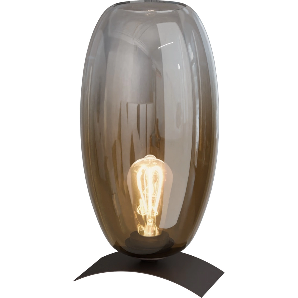 Tafellamp Olive Ø18,5cm glas - cacao