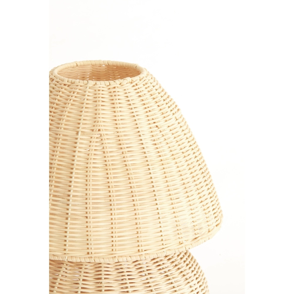Rotan schemerlamp Mavon Ø 27,5cm - naturel rotan Light & Living 8717807820527