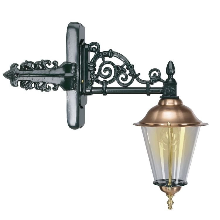 Nostalgische hoeksteun Angle Rig O50 zwart KS Verlichting 8714732150248