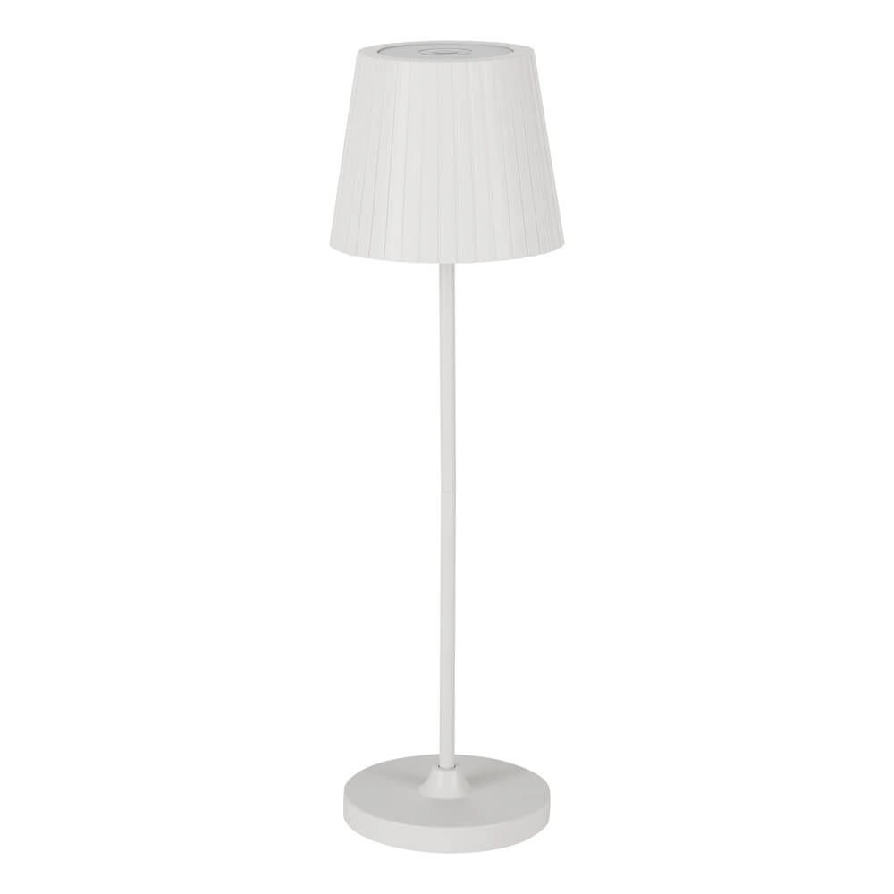 Witte tafellamp Cabozo oplaadbaar Witte tafellamp Cabozo oplaadbaar
