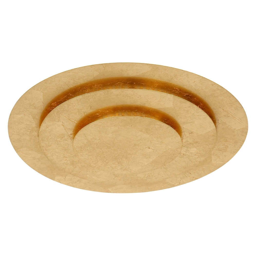Gouden plafondlamp Heda Ø 35cm Globo 9007371446537