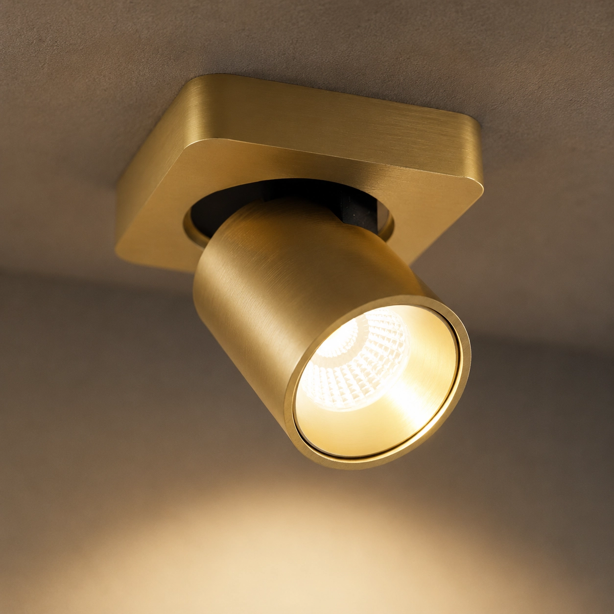 Led opbouwspot Laguna goud Artdelight 8719831735334