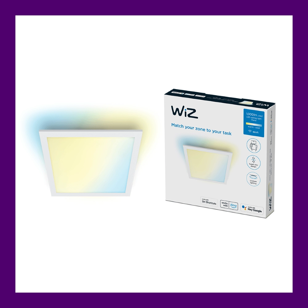 Plafonnière Panel wit - 12W WiZ 8719514554894