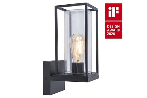 Design wandlamp Flair zwart - reddot award
