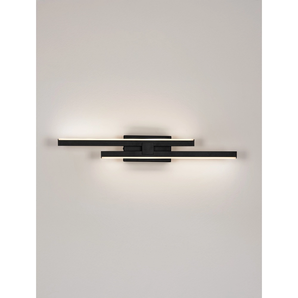 Design wandlamp Amica zwart