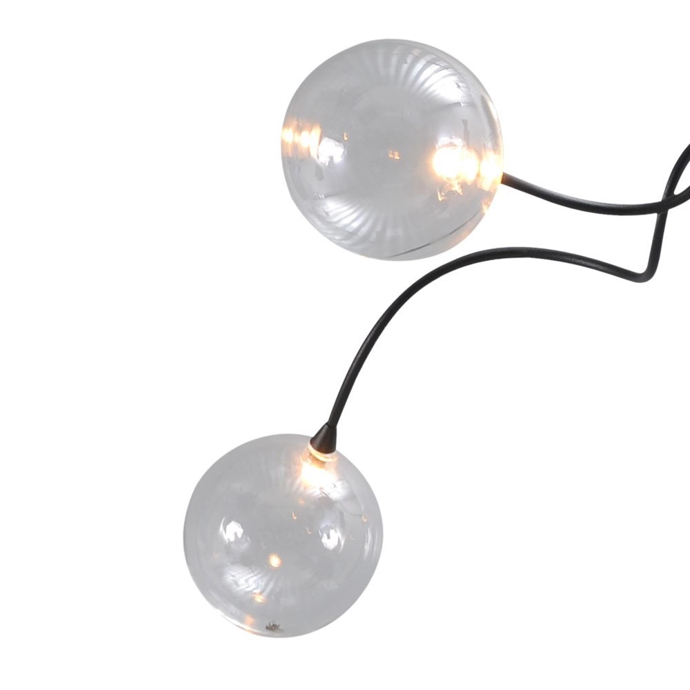Plafondlamp Gio 5-lichts zwart Masterlight 8718121182131