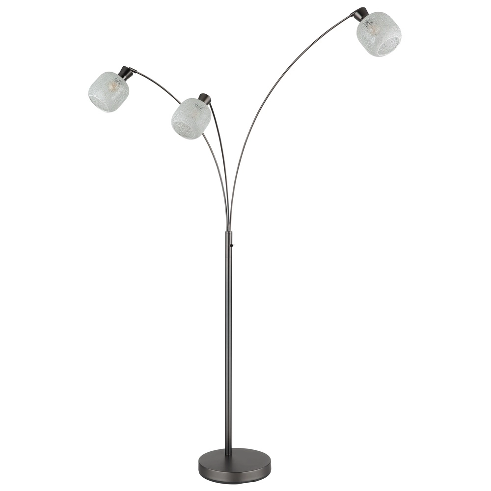 3-licht vloerlamp Brokana gunmetal Globo 9007371569472