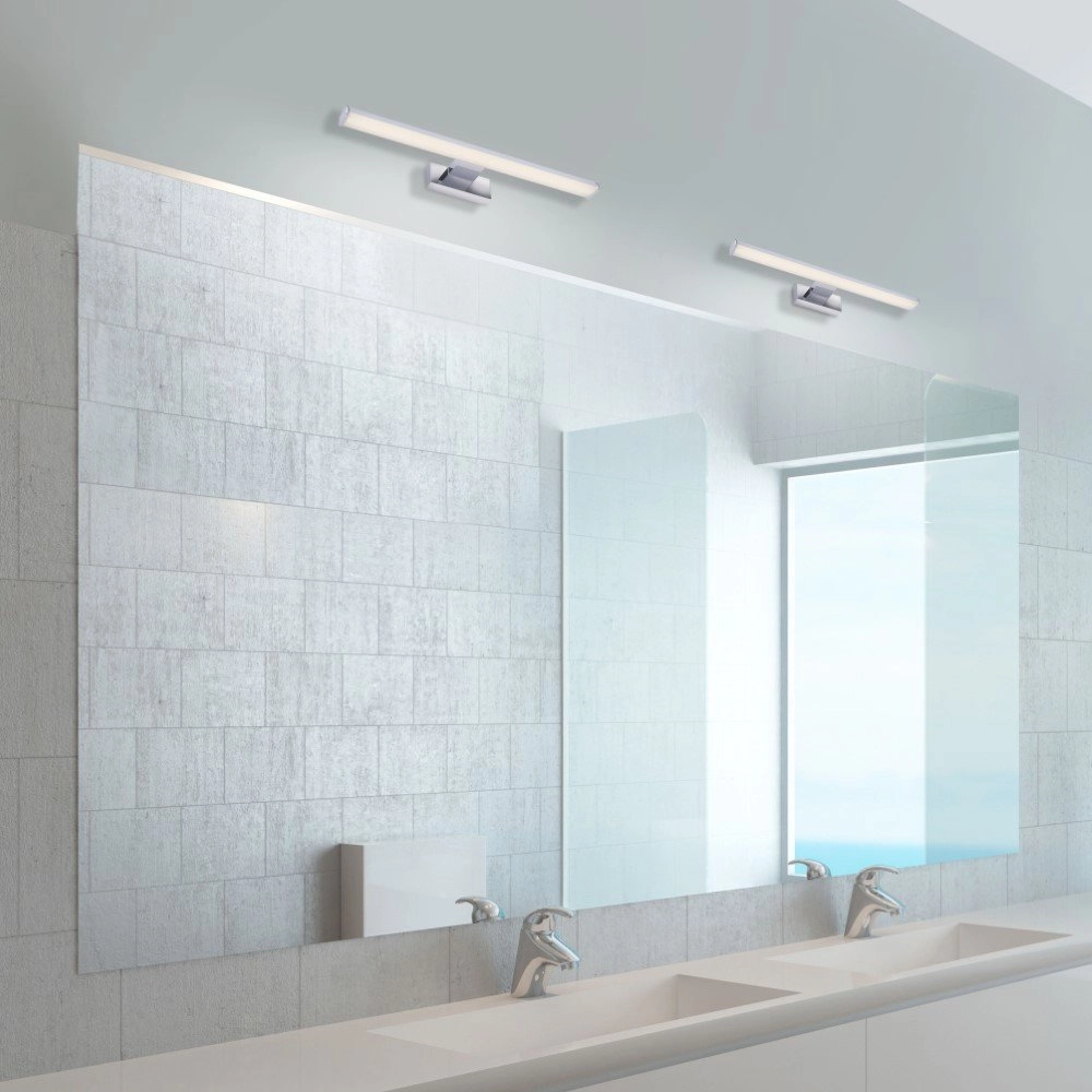 Spiegel wandlamp Mattis 40cm chroom Just Light 4043689961725