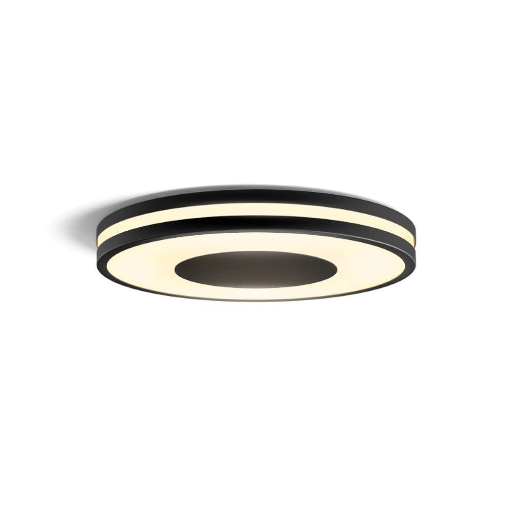 Plafondlamp Hue Being - White Ambiance Ø 34,8cm zwart Philips 8719514341135