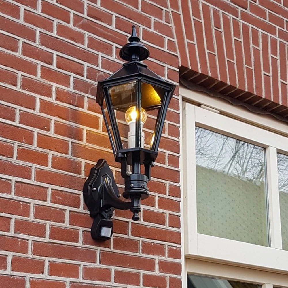 Nostalgische staande lamp Medemblik zwart KS Verlichting 8714732122344