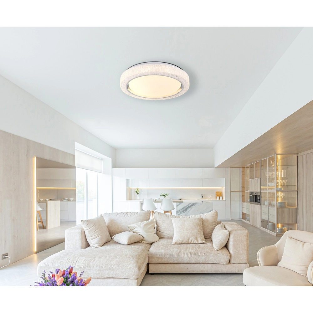 Plafondlamp Liami wit lichtkleur instelbaar Globo 9007371525775