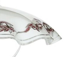 Hanglamp Vetro Flowerprint gegolfd wit Eglo 9002759304102