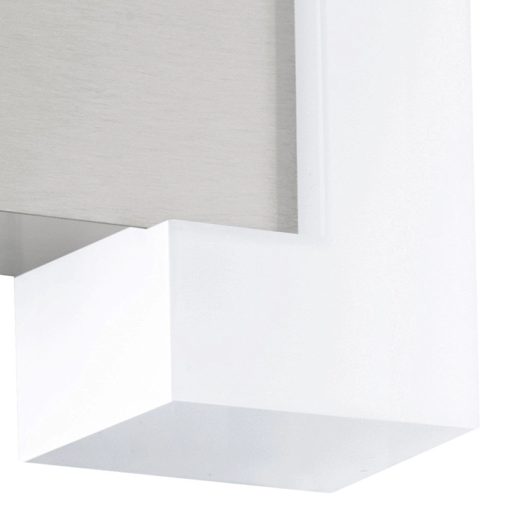 Led buitenlamp Sitia 18cm RVS met wit Eglo 9002759959876