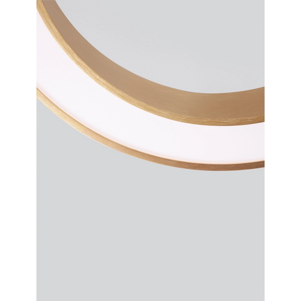 Plafondlamp Morbido goud Ø 60cm Lyora 5212017438591