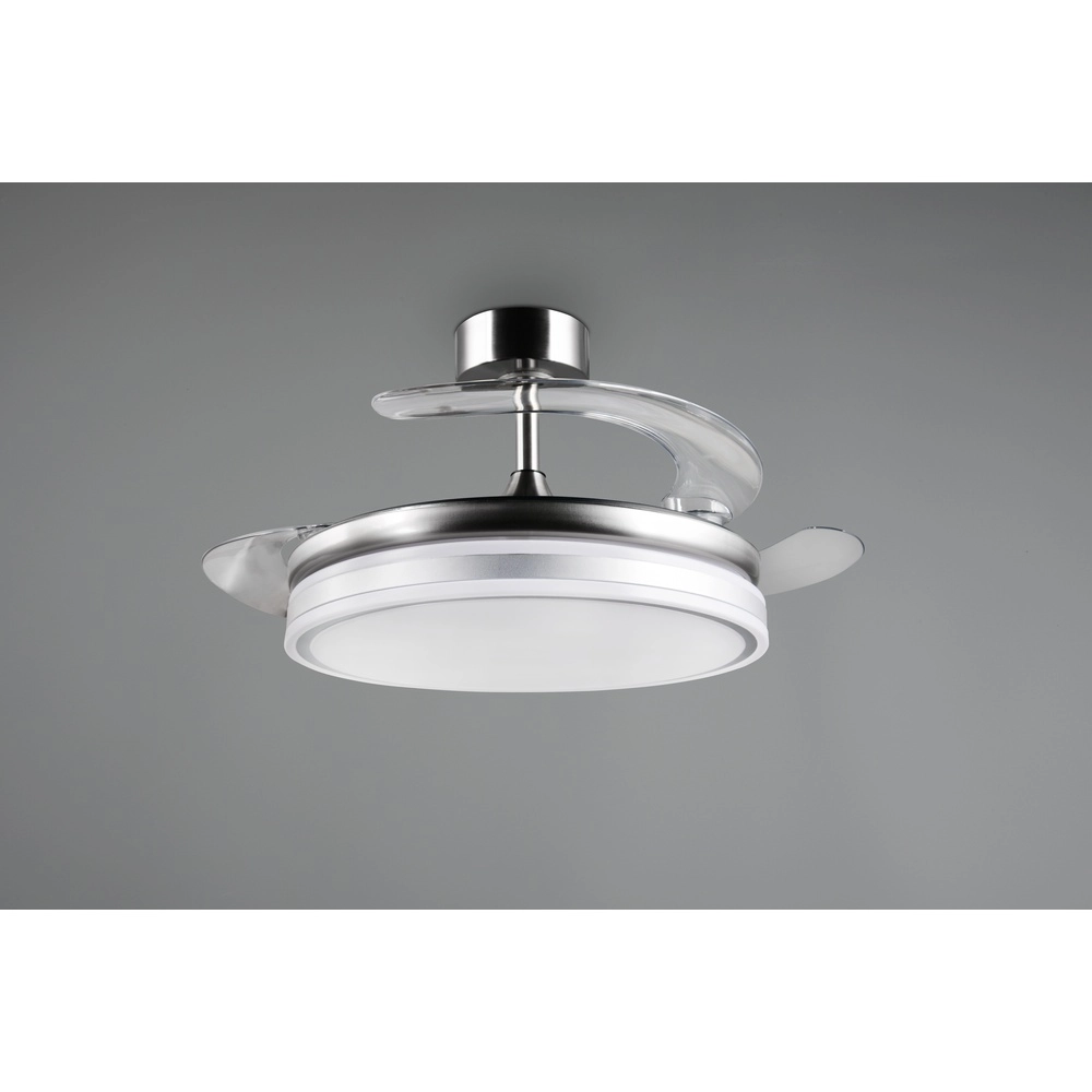 Ventilator Volda nikkel Ø 106cm Trio 4017807689075