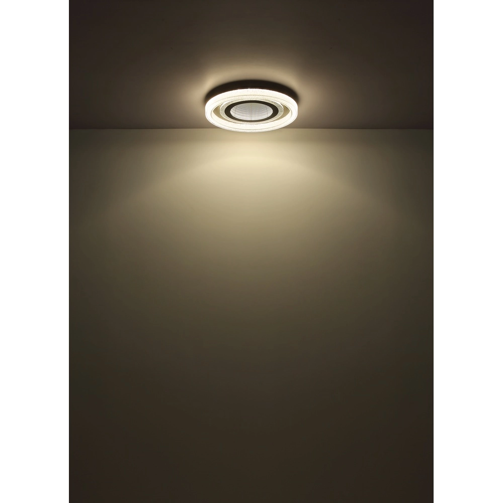 Plafondlamp Alsuna antraciet met uniek effect Globo 9007371518340