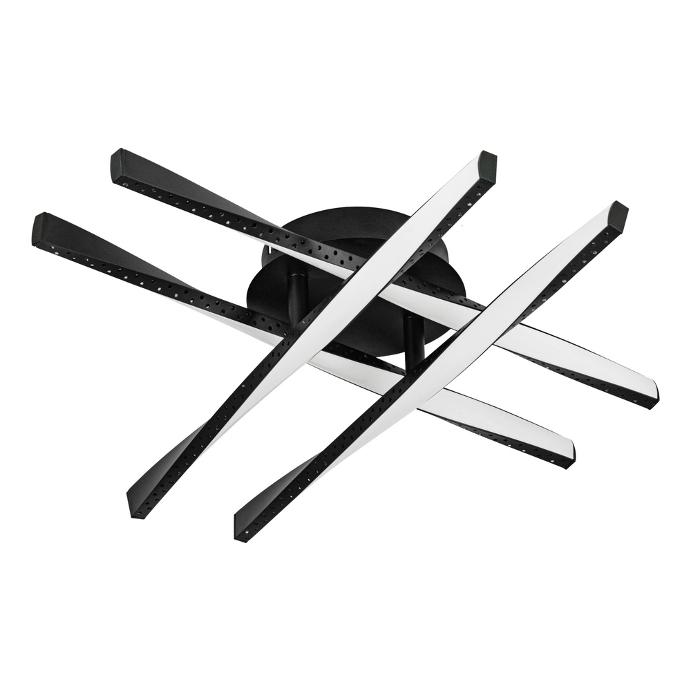 Design plafondlamp Adeje zwart