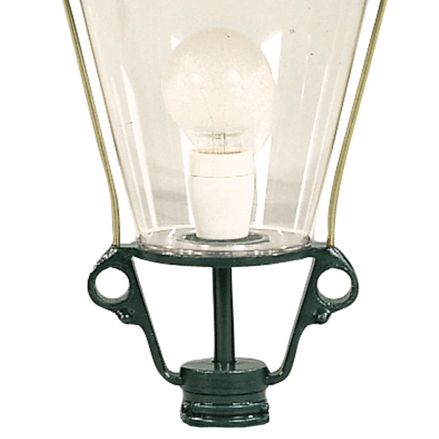 Nostalgische ronde lantaarn lamp Berghuizen K3A zwart KS Verlichting 8714732140744