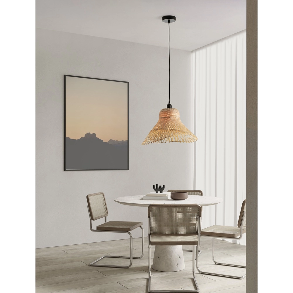 Rotan hanglamp Aura Ø 45cm Lyora 5212017455826