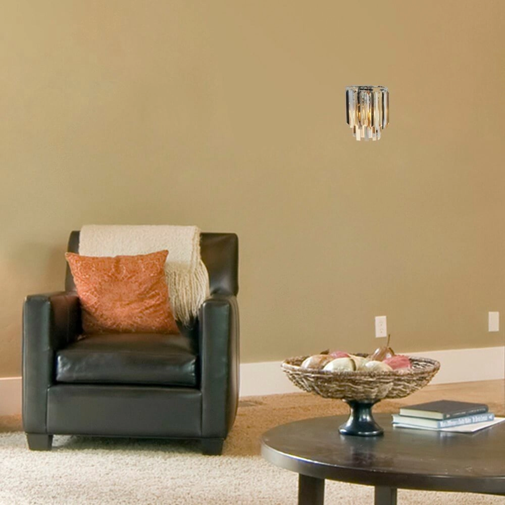 Kristallen wandlamp Clarissa Searchlight 5053423136929