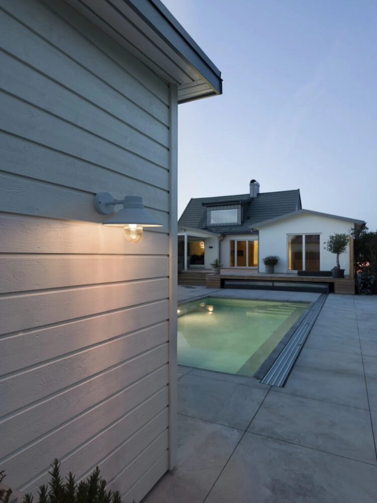 Landelijke wandlamp Vega wit KonstSmide 7318304282507