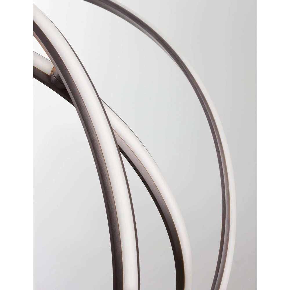 Hanglamp Pertone S Ø 70cm zwart met paarse gloed Lyora 5212017419705