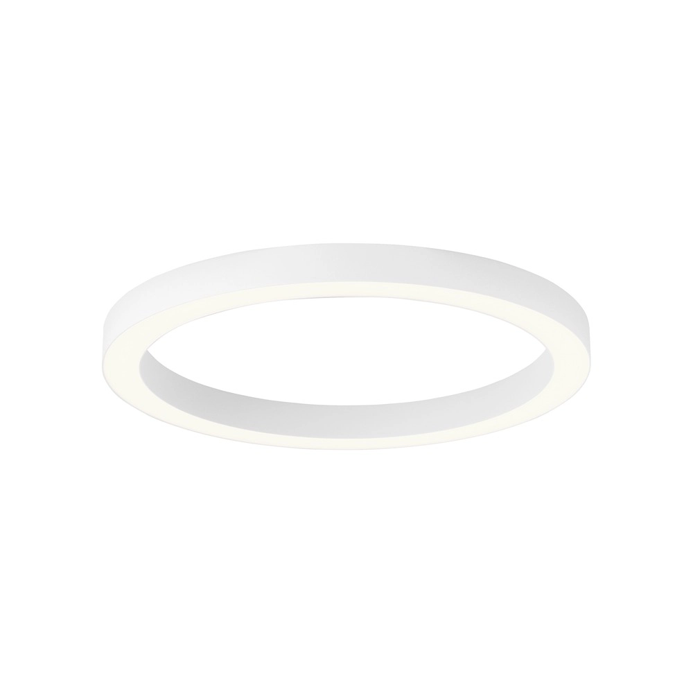 Strakke led plafondlamp Pure Lines Round Ø 50cm - wit Paul Neuhaus 4012248395806