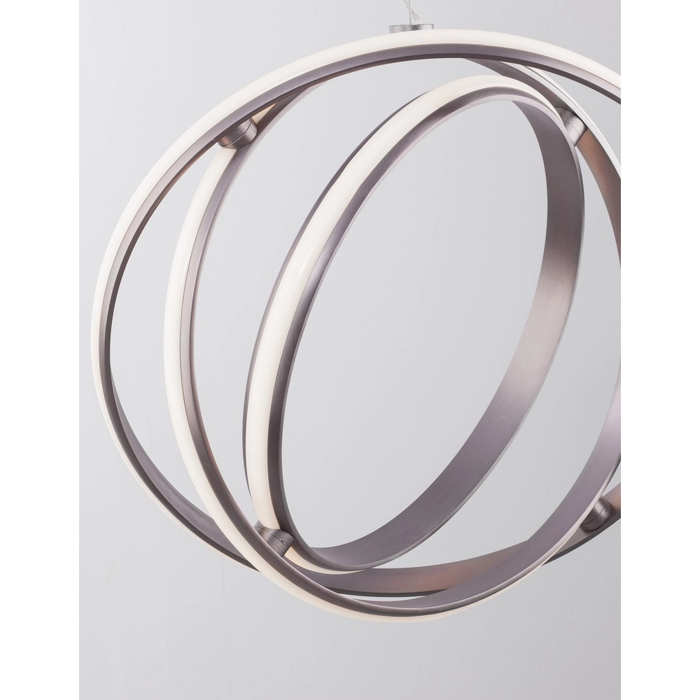 Hanglamp Pertone S Ø 50cm zwart met paarse gloed Lyora 5212017419699