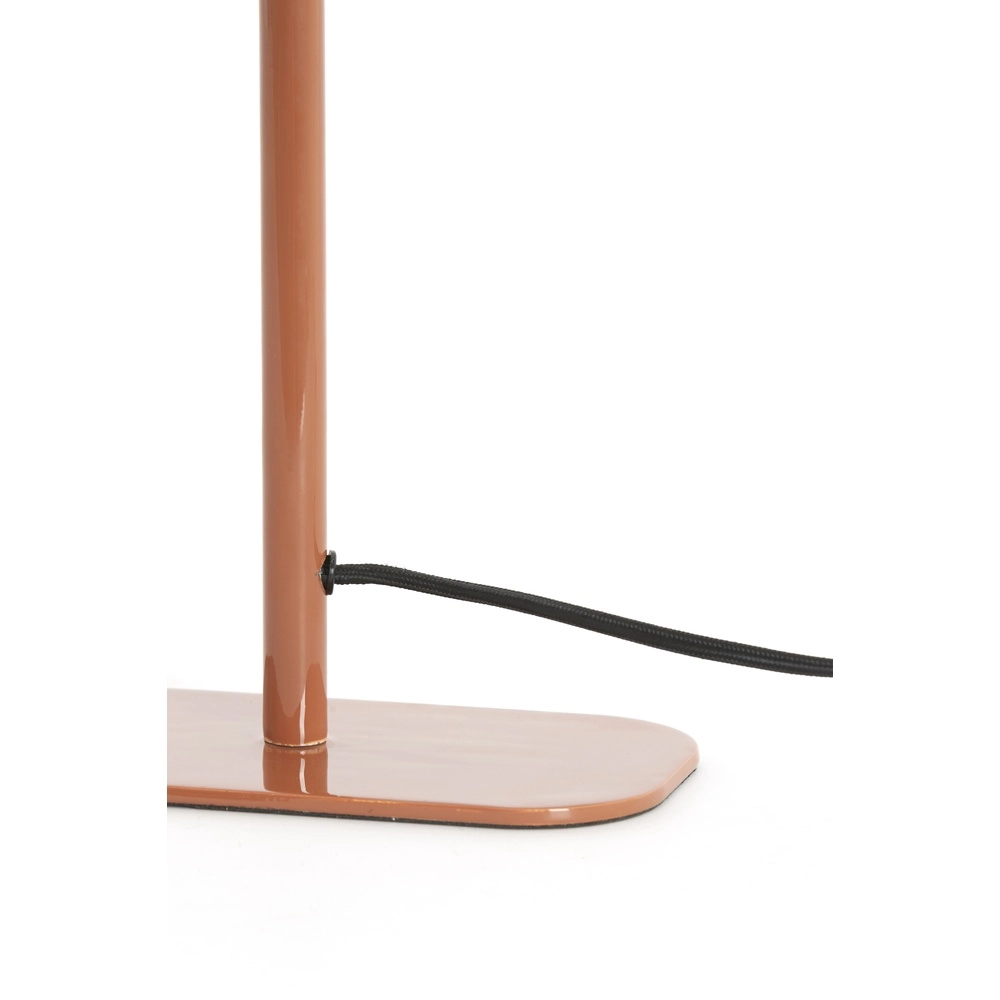 Nachtkastlamp Elenie 20x10cm - glans donker oranje Light & Living 8717807818753