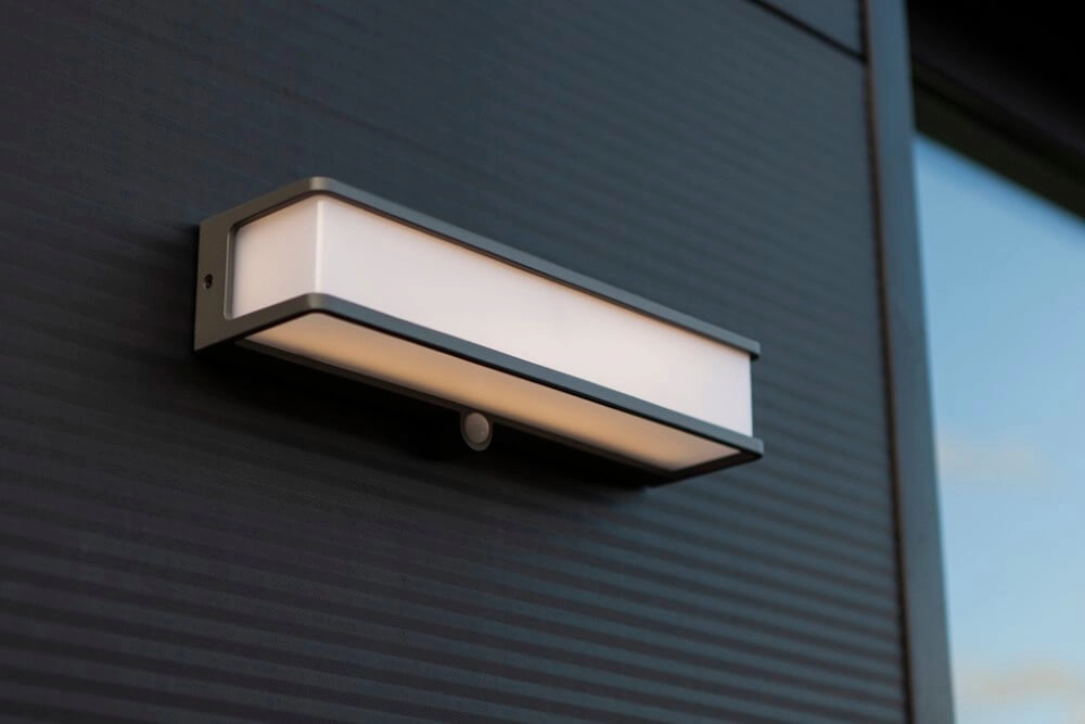Design wandlamp Doblo solar rechthoekig Lutec 6939412014272