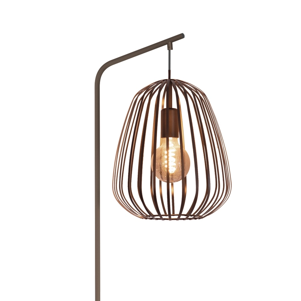 Bronzen vloerlamp Espinal 170cm Eglo 9008606312610