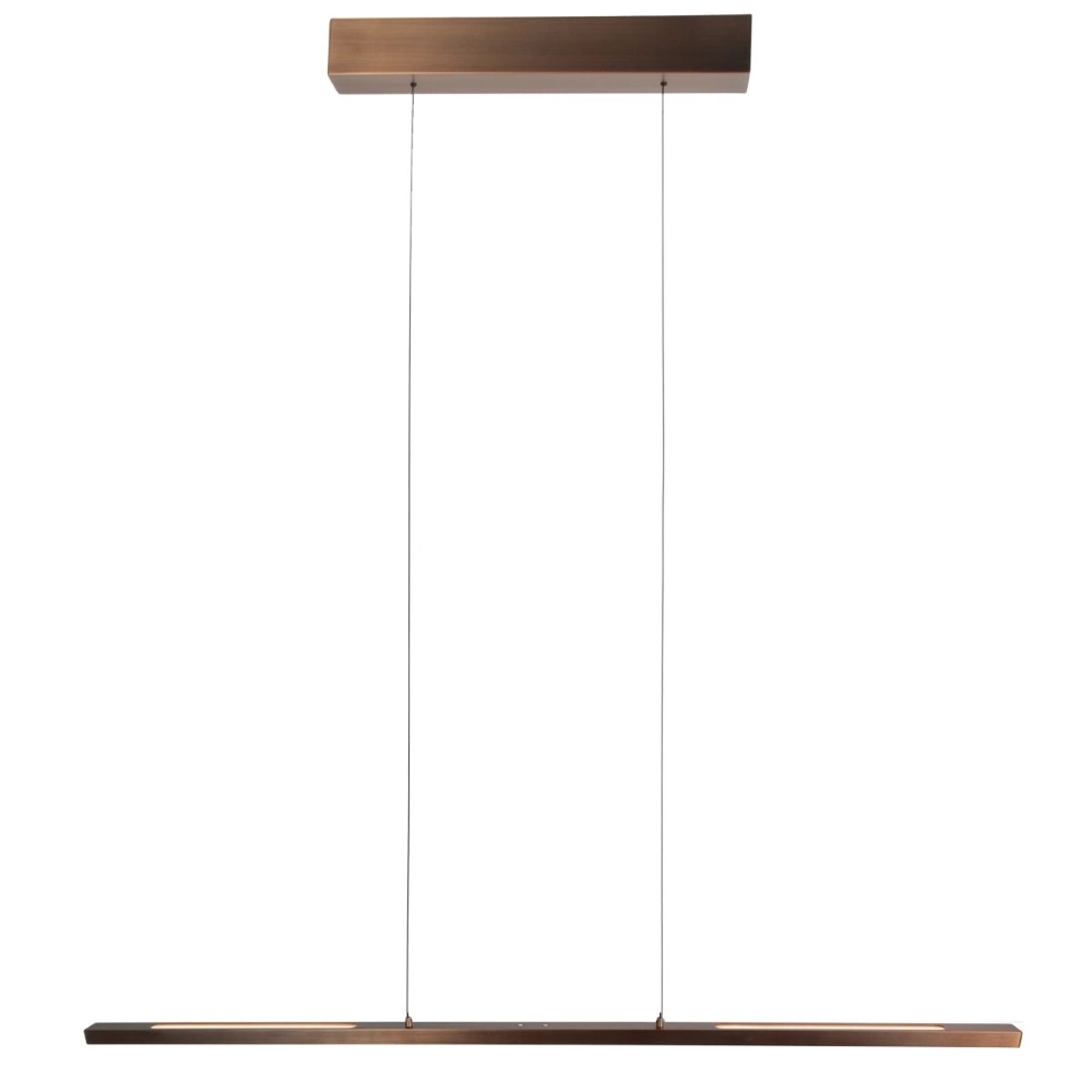 Bronzen hanglamp Bande 114cm design