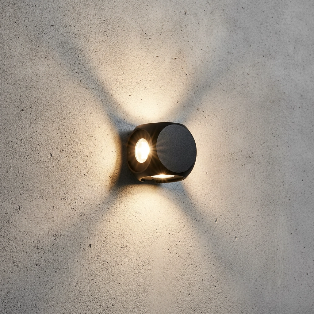 Unieke wandlamp Zari 4-lichts antraciet