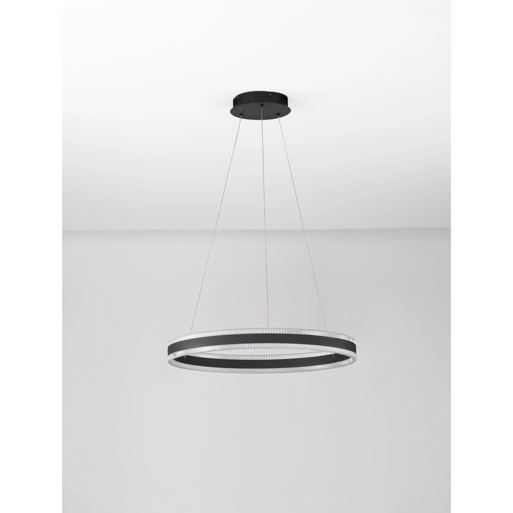 Design pendant lamp Alaro black single Lyora 5212017459619