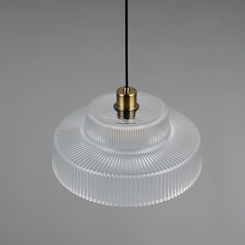 Klassieke hanglamp Abella transparant glas Trio 4017807677706