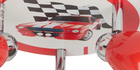 Kinderkamer plafondspot Racing Brilliant 4004353190445