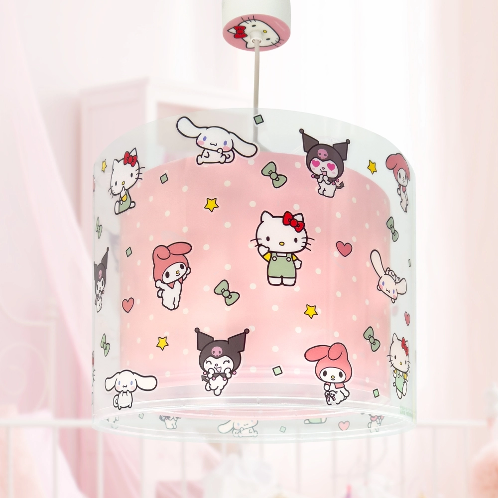 Hanglamp Hello Kitty & Friends roze Dalber 8420406412528